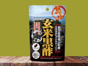 Viên uống giấm gạo hỗ trợ tim mạch Orihiro 60 viên