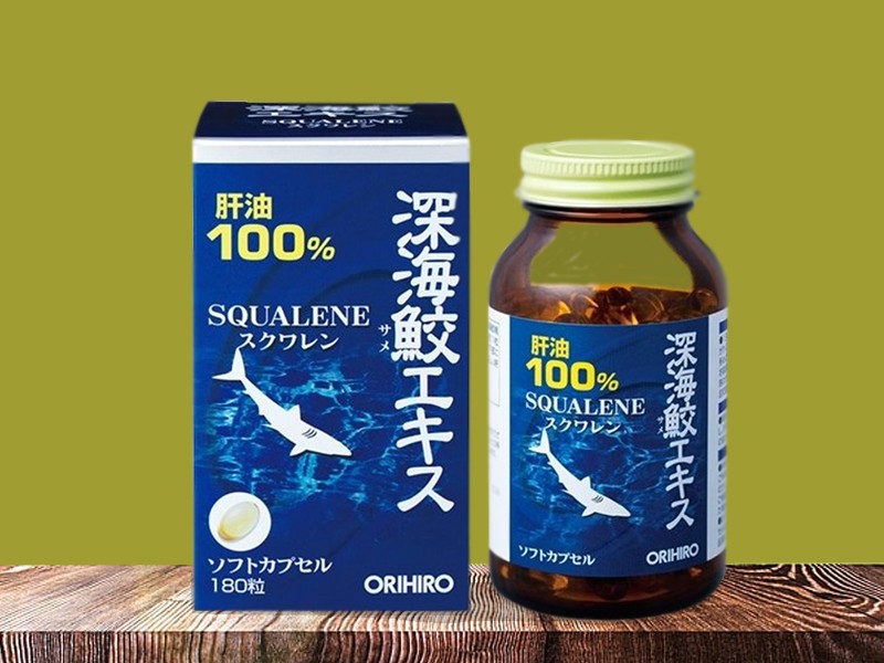 Viên uống dầu gan cá mập Orihiro 180 viên