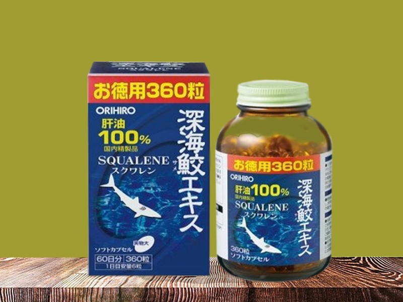 Viên uống dầu gan cá mập Orihiro 360 viên