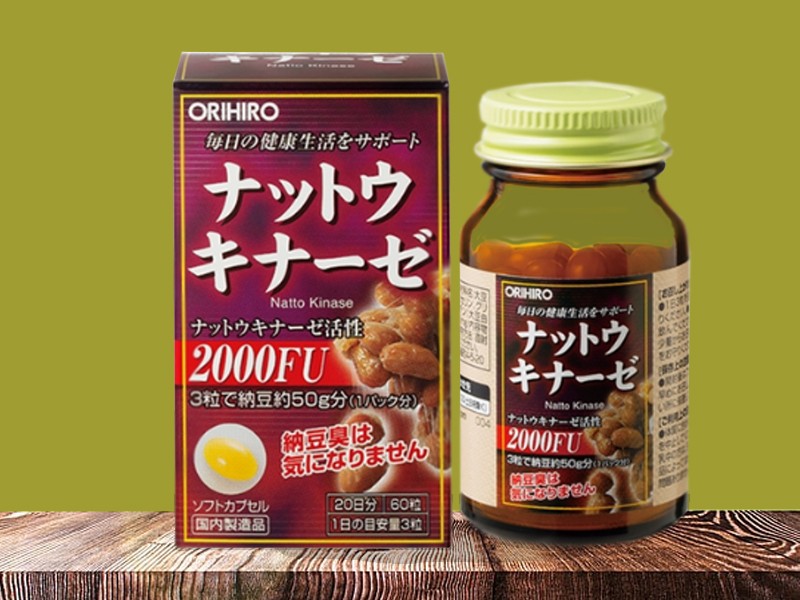 Viên uống hỗ trợ điều trị tai biến Nattokinase 2000FU Orihiro