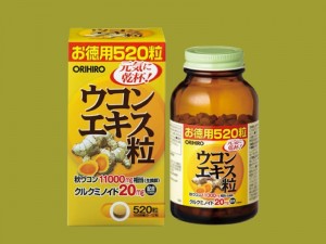 Viên uống tinh bột nghệ mùa thu Orihiro 520 viên