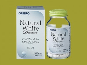 Viên uống trắng da Natural White Premium Orihiro 300 viên